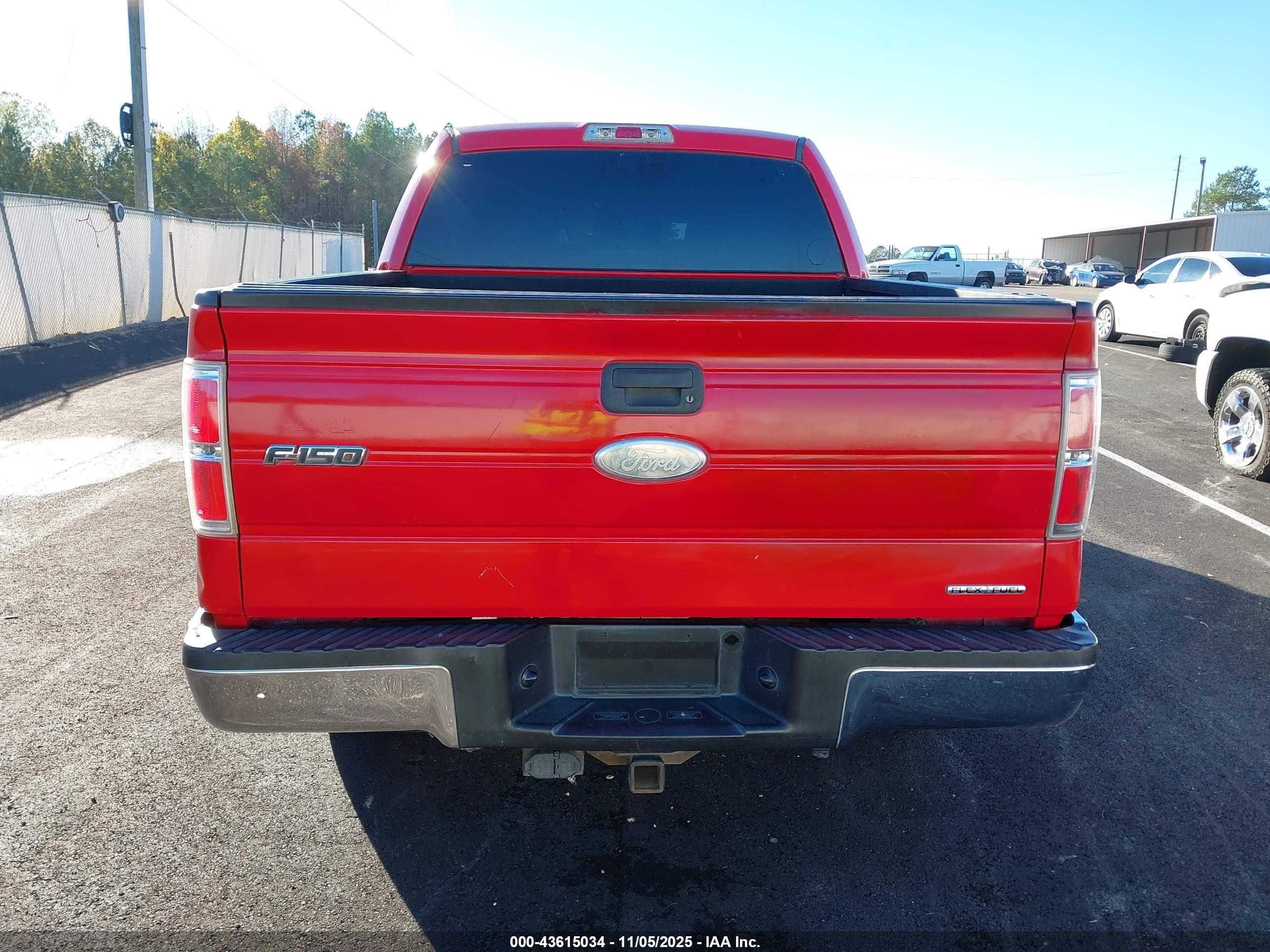 2012 Ford F-150 Xlt Red vin: 1FTFW1CF4CKD31395
