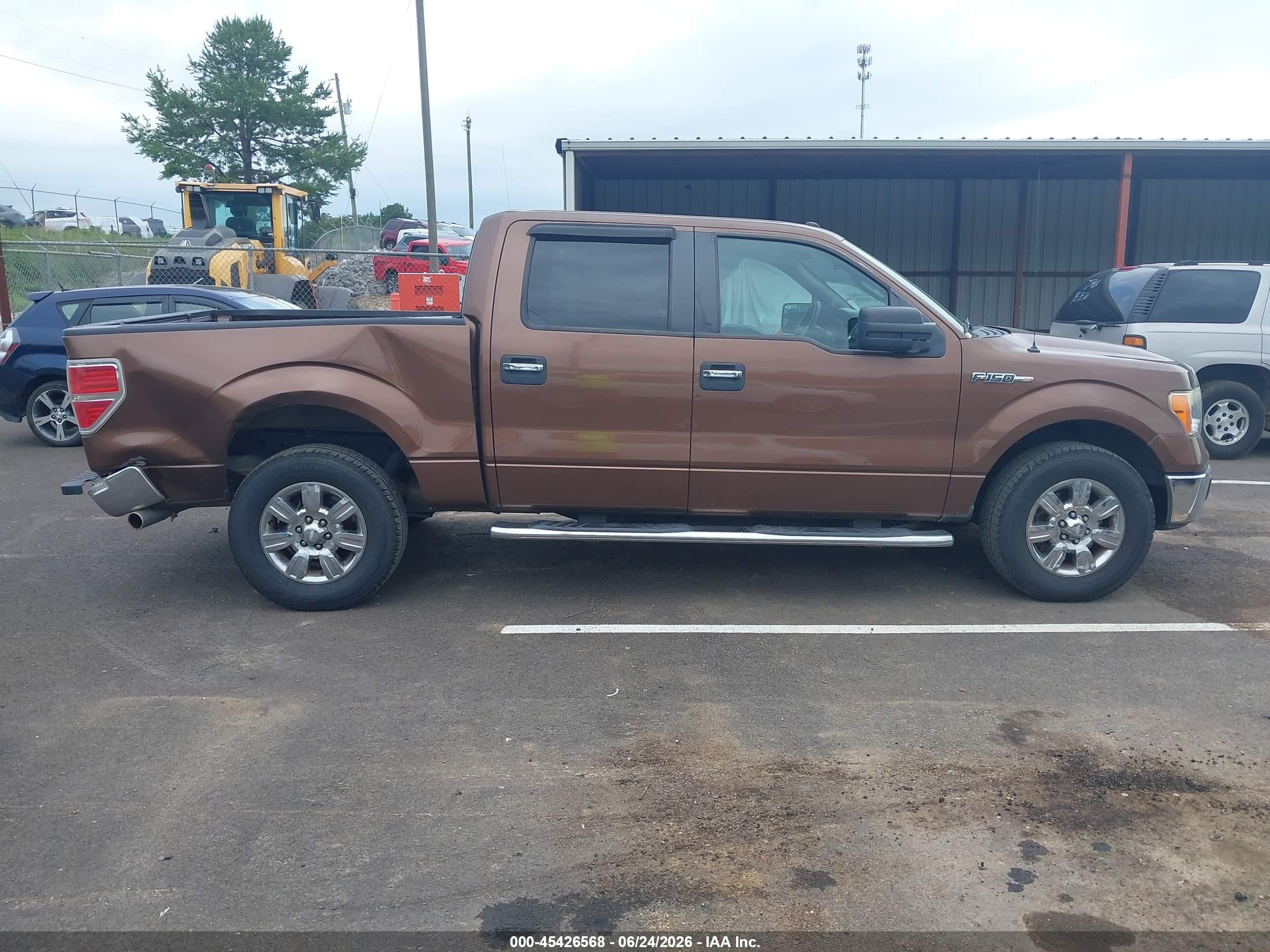 2012 Ford F-150 Fx2/king Ranch/lariat/platinum/xl/xlt Brown vin: 1FTFW1CF4CKE15684