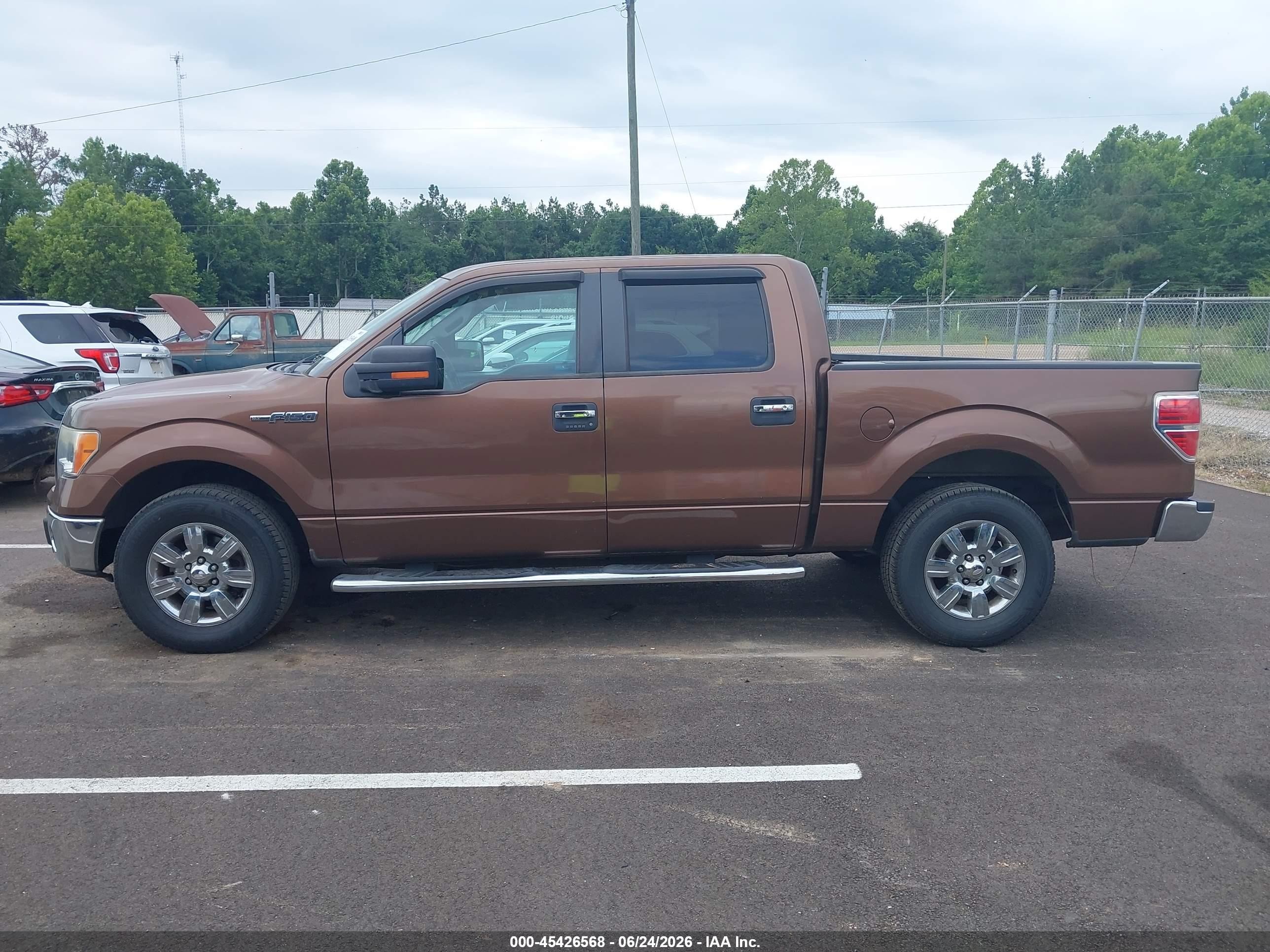 2012 Ford F-150 Fx2/king Ranch/lariat/platinum/xl/xlt Brown vin: 1FTFW1CF4CKE15684