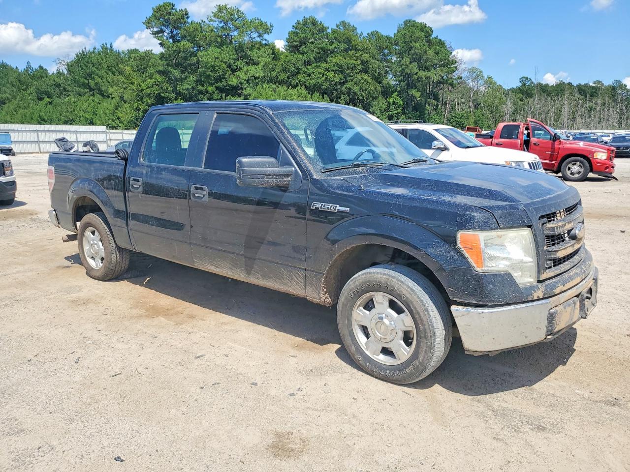 2013 Ford F150 Supercrew Black vin: 1FTFW1CF4DFA90481