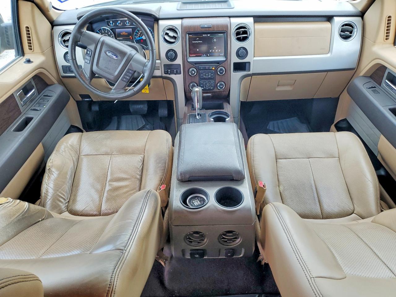 2013 Ford F150 Supercrew Black vin: 1FTFW1CF4DFB66880