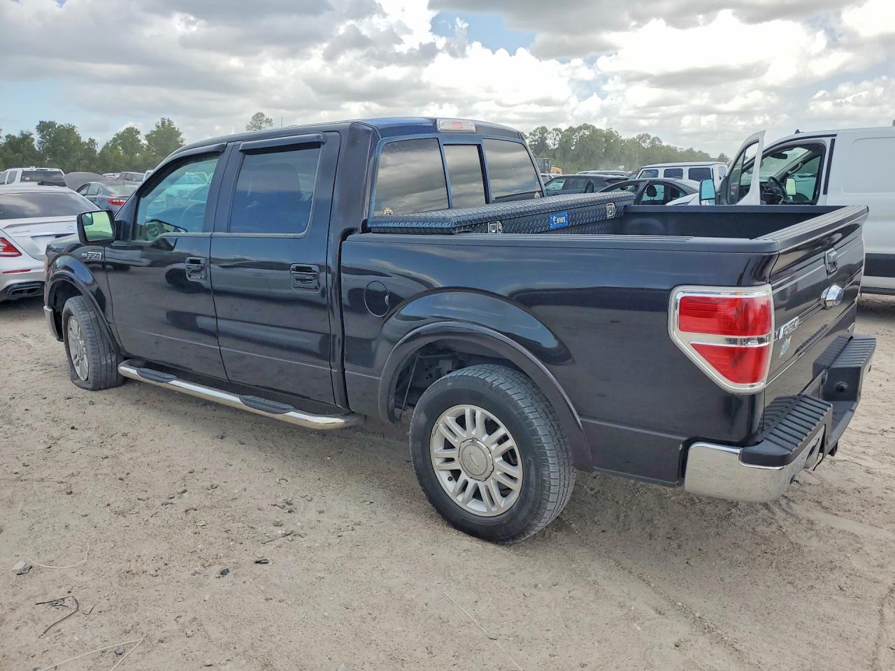 2013 Ford F150 Supercrew Black vin: 1FTFW1CF4DFB66880