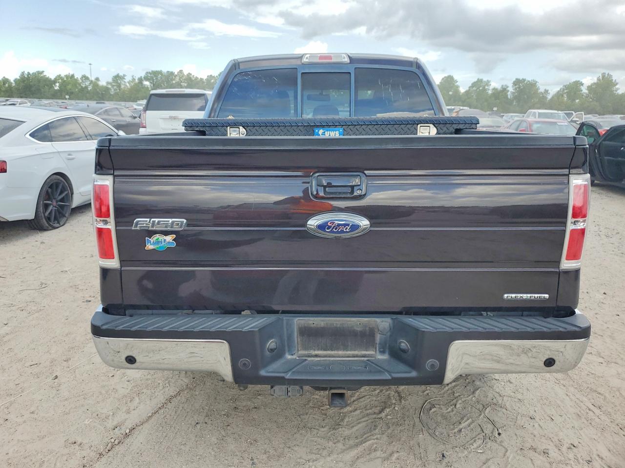 2013 Ford F150 Supercrew Black vin: 1FTFW1CF4DFB66880