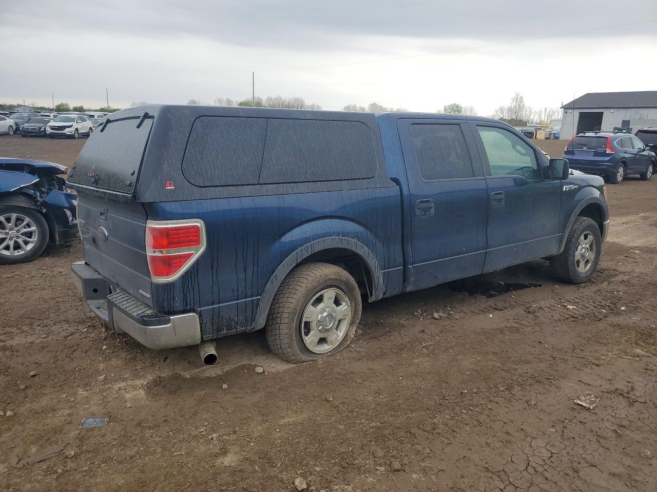 2013 Ford F150 Supercrew Blue vin: 1FTFW1CF4DFB85493
