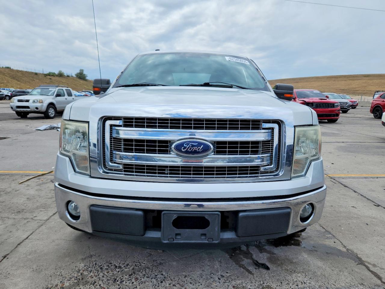 2013 Ford F150 Supercrew Silver vin: 1FTFW1CF4DFD40205
