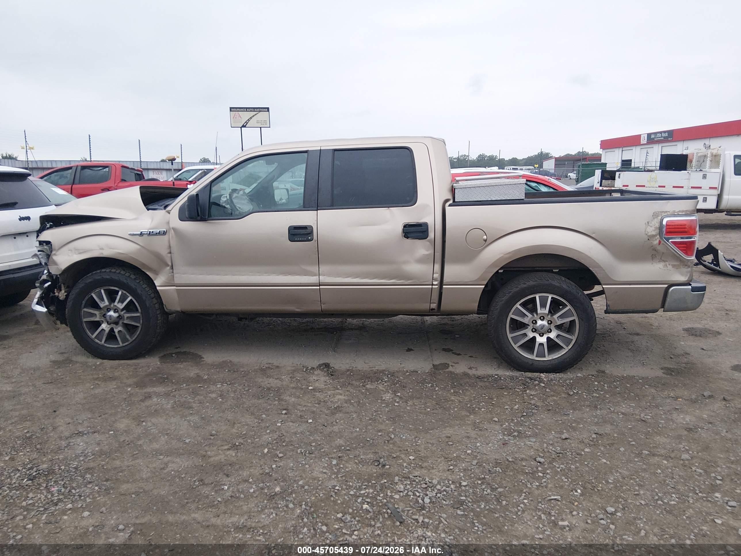 2013 Ford F-150 Xlt Beige vin: 1FTFW1CF4DKD93204
