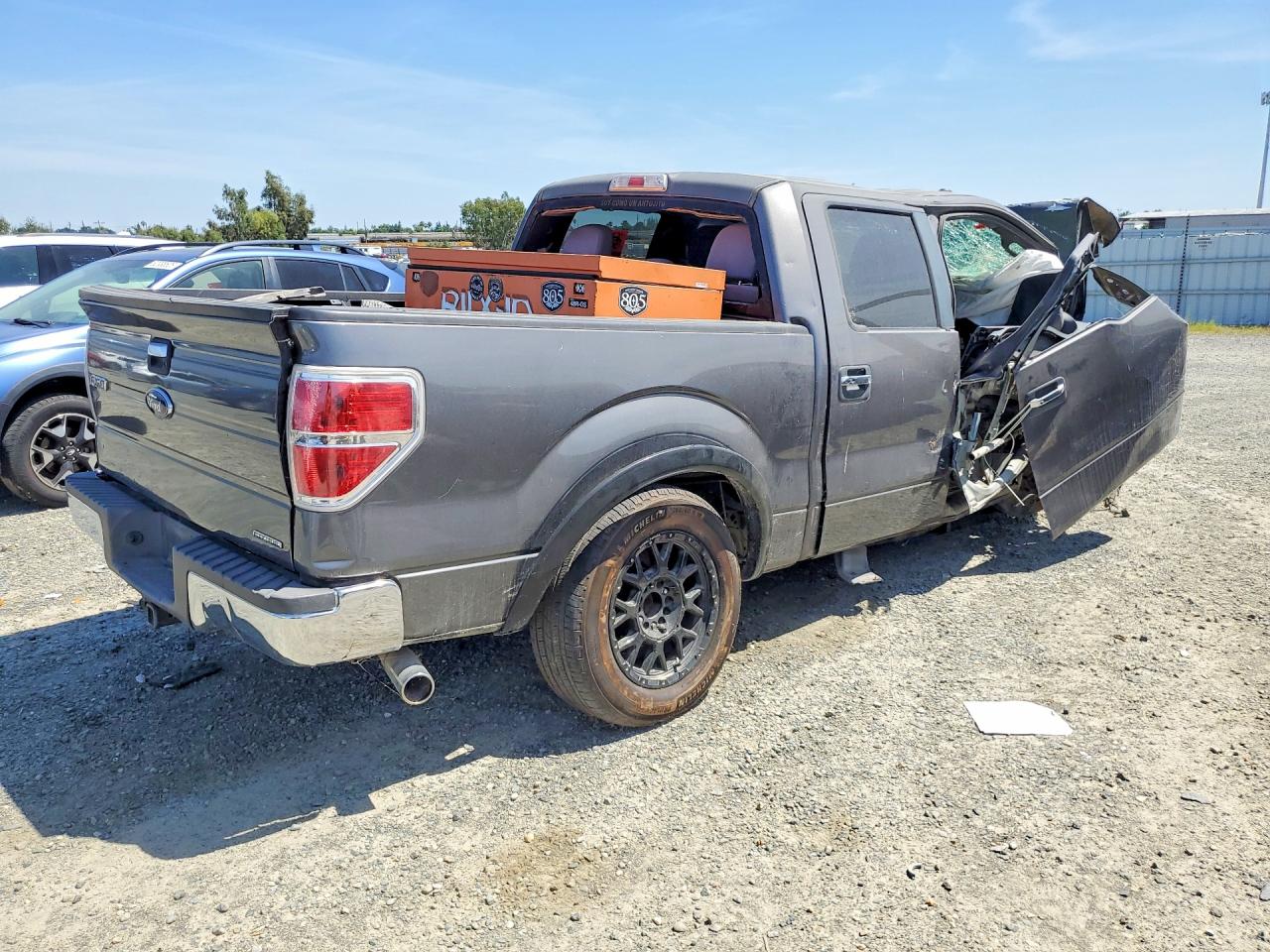 2013 Ford F150 Supercrew Charcoal vin: 1FTFW1CF4DKF32697