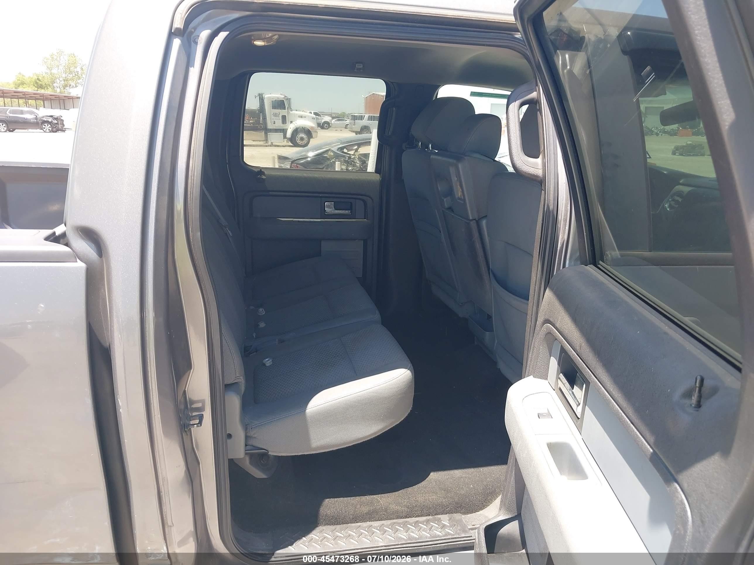2013 Ford F-150 Xlt Gray vin: 1FTFW1CF4DKF52111