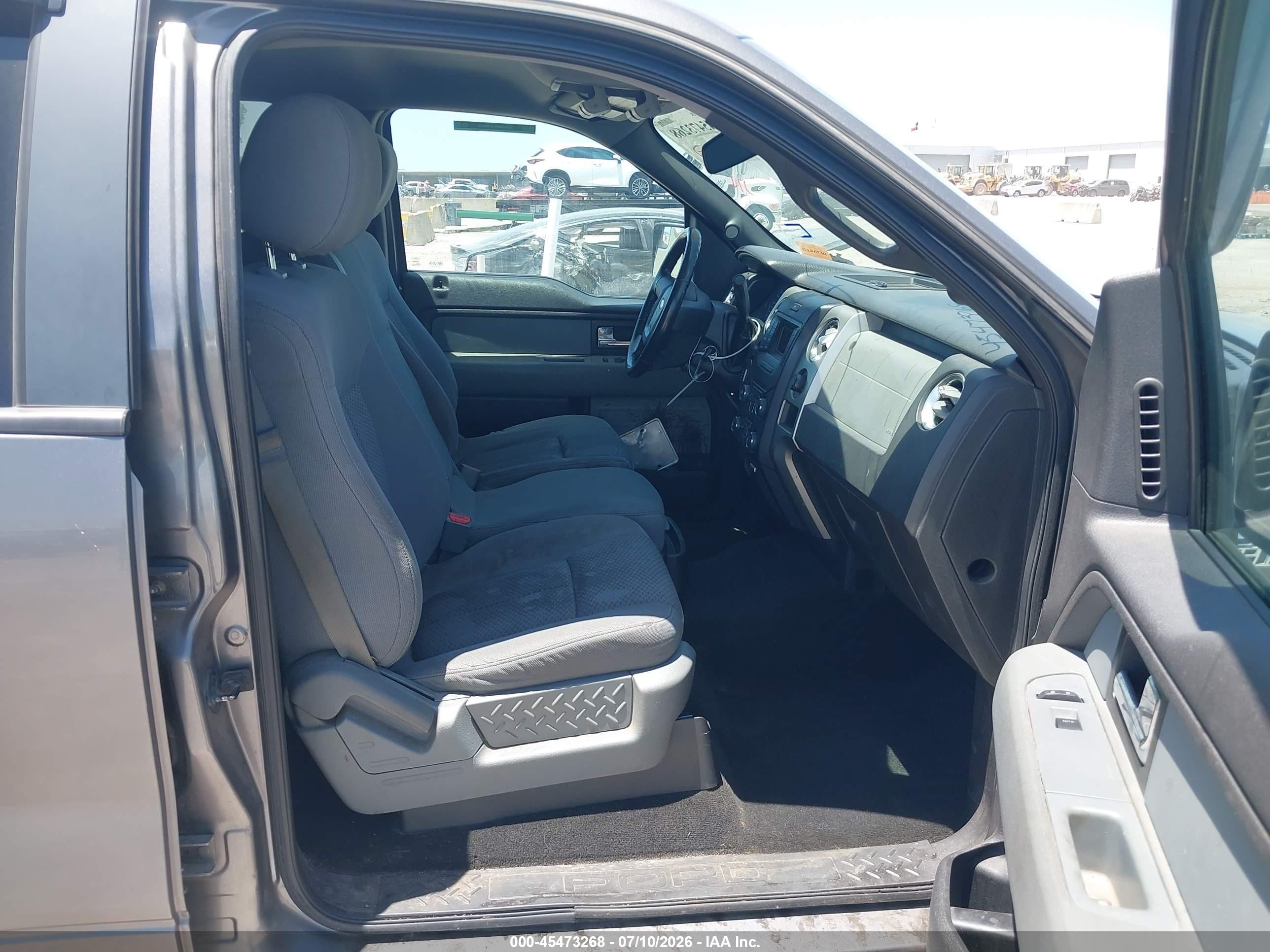 2013 Ford F-150 Xlt Gray vin: 1FTFW1CF4DKF52111
