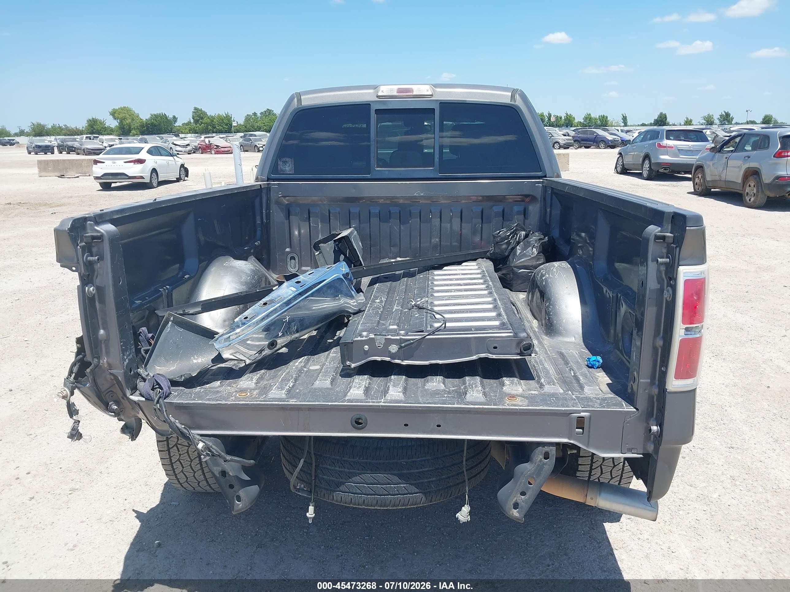 2013 Ford F-150 Xlt Gray vin: 1FTFW1CF4DKF52111