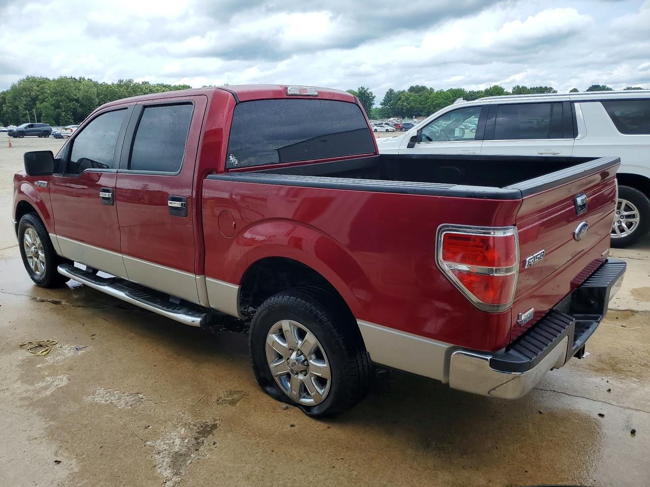 2013 Ford F150 Supercrew Red vin: 1FTFW1CF4DKF59141