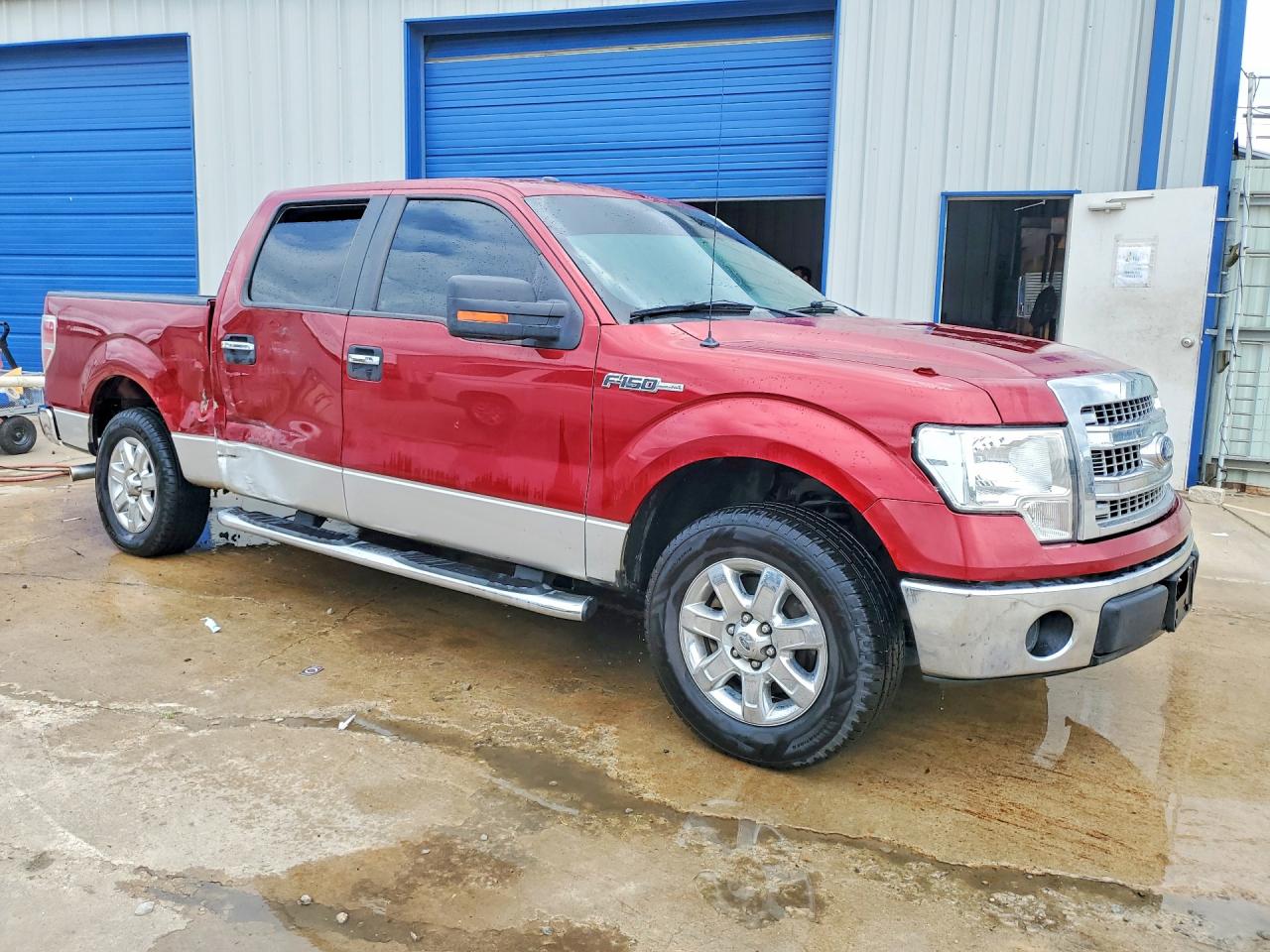 2013 Ford F150 Supercrew Red vin: 1FTFW1CF4DKF59141