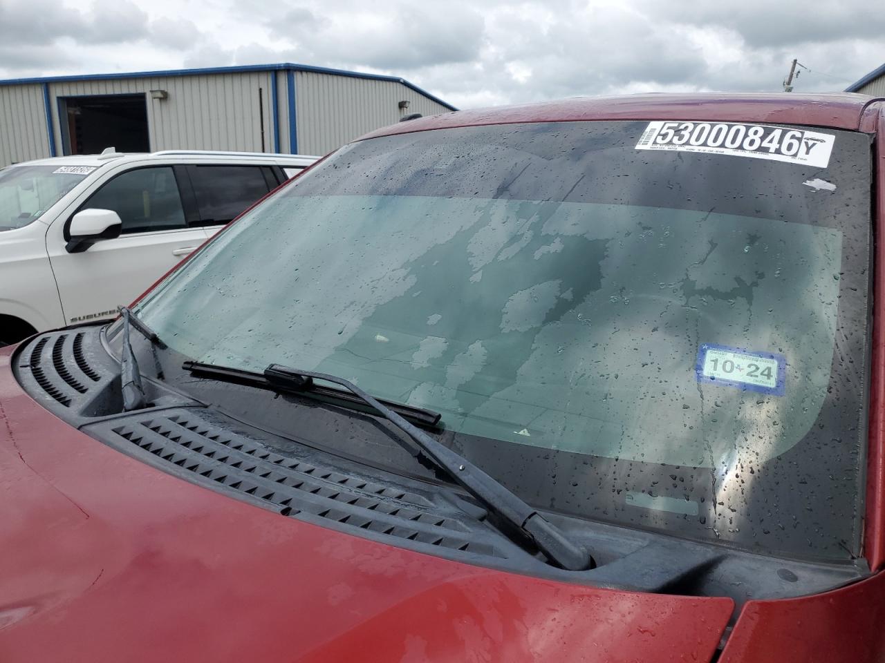 2013 Ford F150 Supercrew Red vin: 1FTFW1CF4DKF59141 Damage: Windshield, Broken, Replacement Required