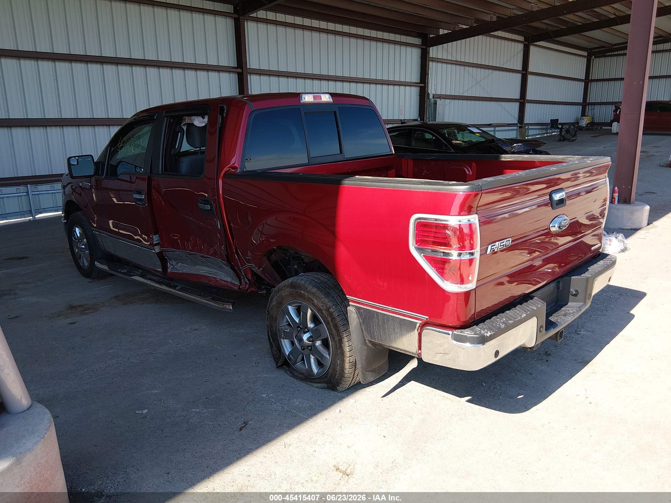 2013 Ford F-150 Fx2/king Ranch/lariat/platinum/xl/xlt Burgundy vin: 1FTFW1CF4DKF65702
