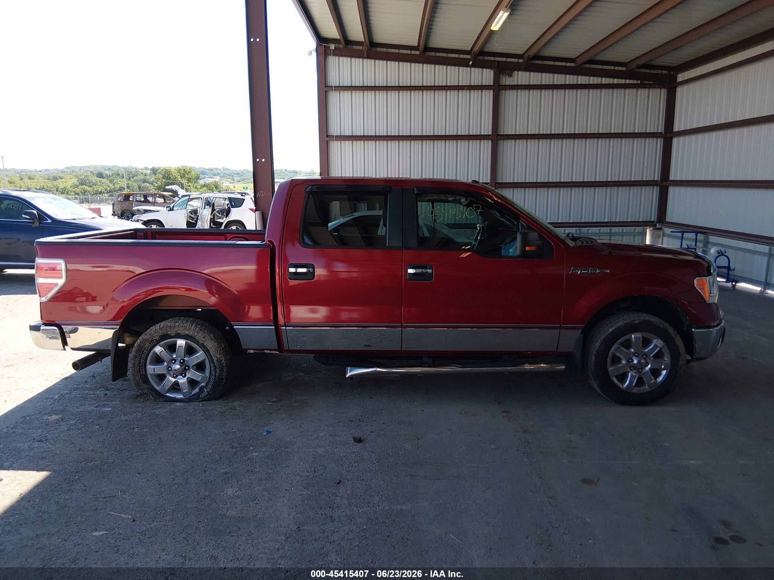 2013 Ford F-150 Fx2/king Ranch/lariat/platinum/xl/xlt Burgundy vin: 1FTFW1CF4DKF65702