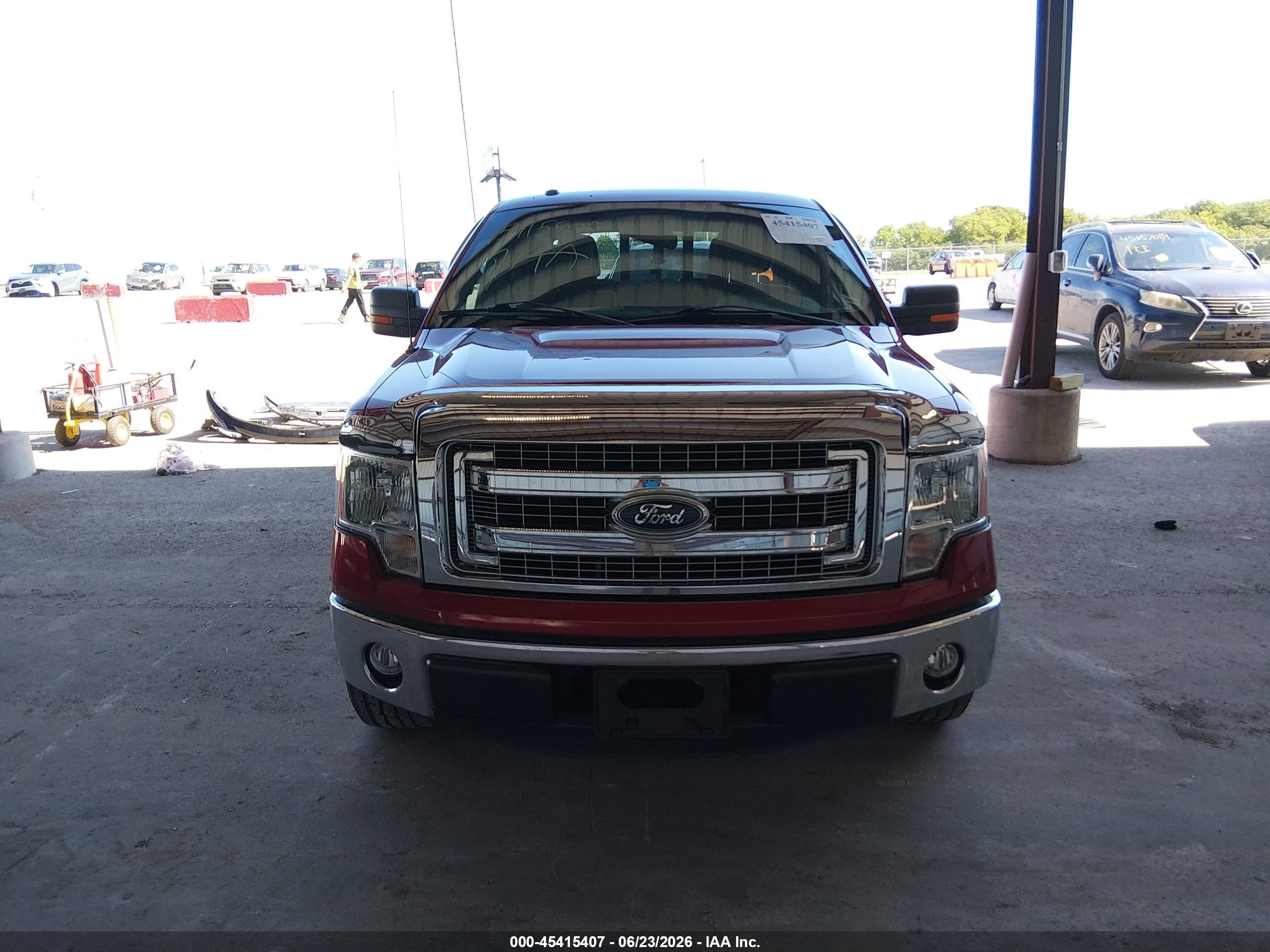 2013 Ford F-150 Fx2/king Ranch/lariat/platinum/xl/xlt Burgundy vin: 1FTFW1CF4DKF65702