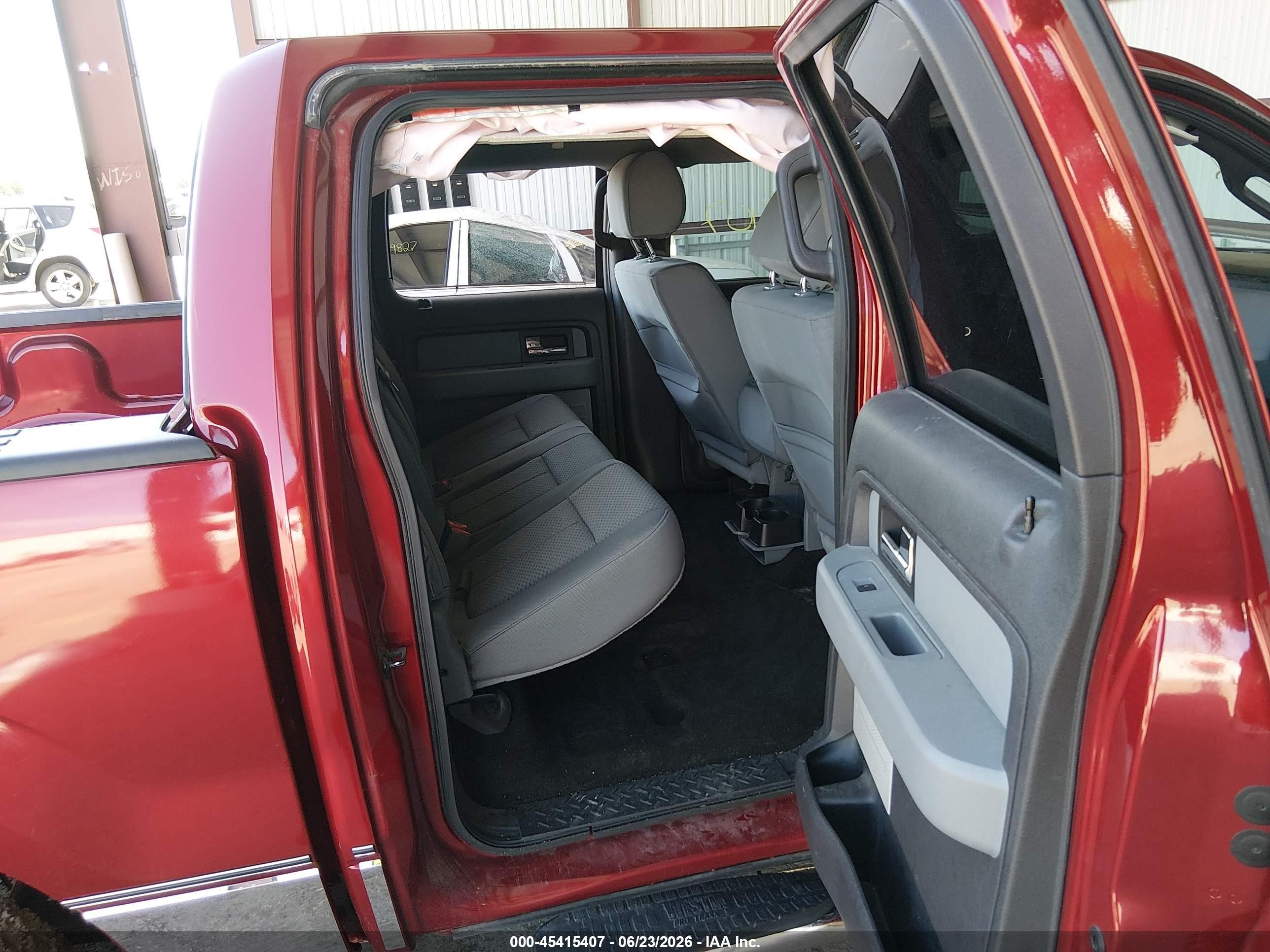 2013 Ford F-150 Fx2/king Ranch/lariat/platinum/xl/xlt Burgundy vin: 1FTFW1CF4DKF65702