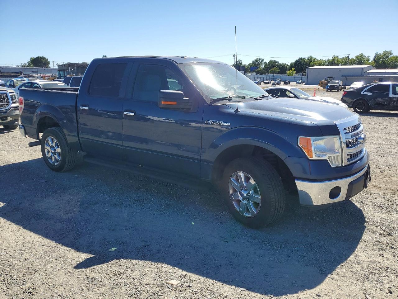 2013 Ford F150 Supercrew Blue vin: 1FTFW1CF4DKF97680