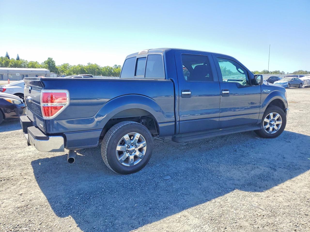 2013 Ford F150 Supercrew Blue vin: 1FTFW1CF4DKF97680