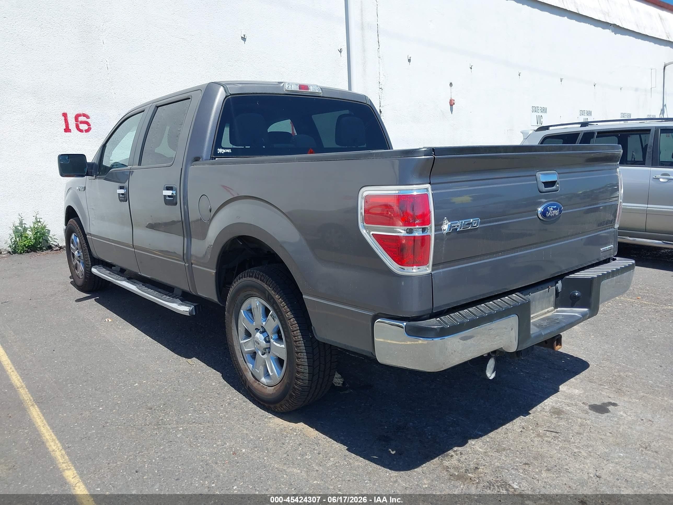 2013 Ford F-150 Fx2/king Ranch/lariat/platinum/xl/xlt Gray vin: 1FTFW1CF4DKG51477