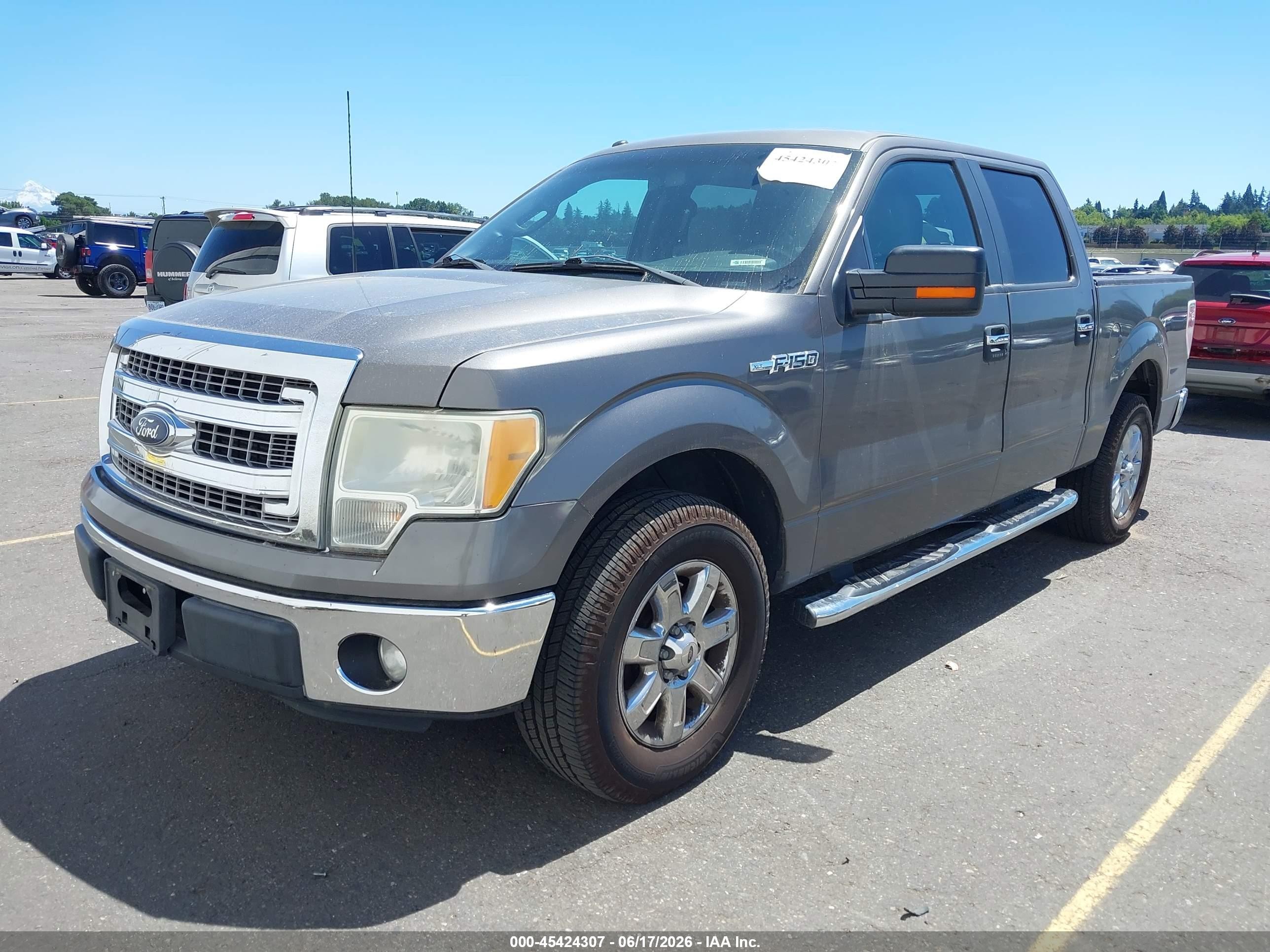 2013 Ford F-150 Fx2/king Ranch/lariat/platinum/xl/xlt Gray vin: 1FTFW1CF4DKG51477