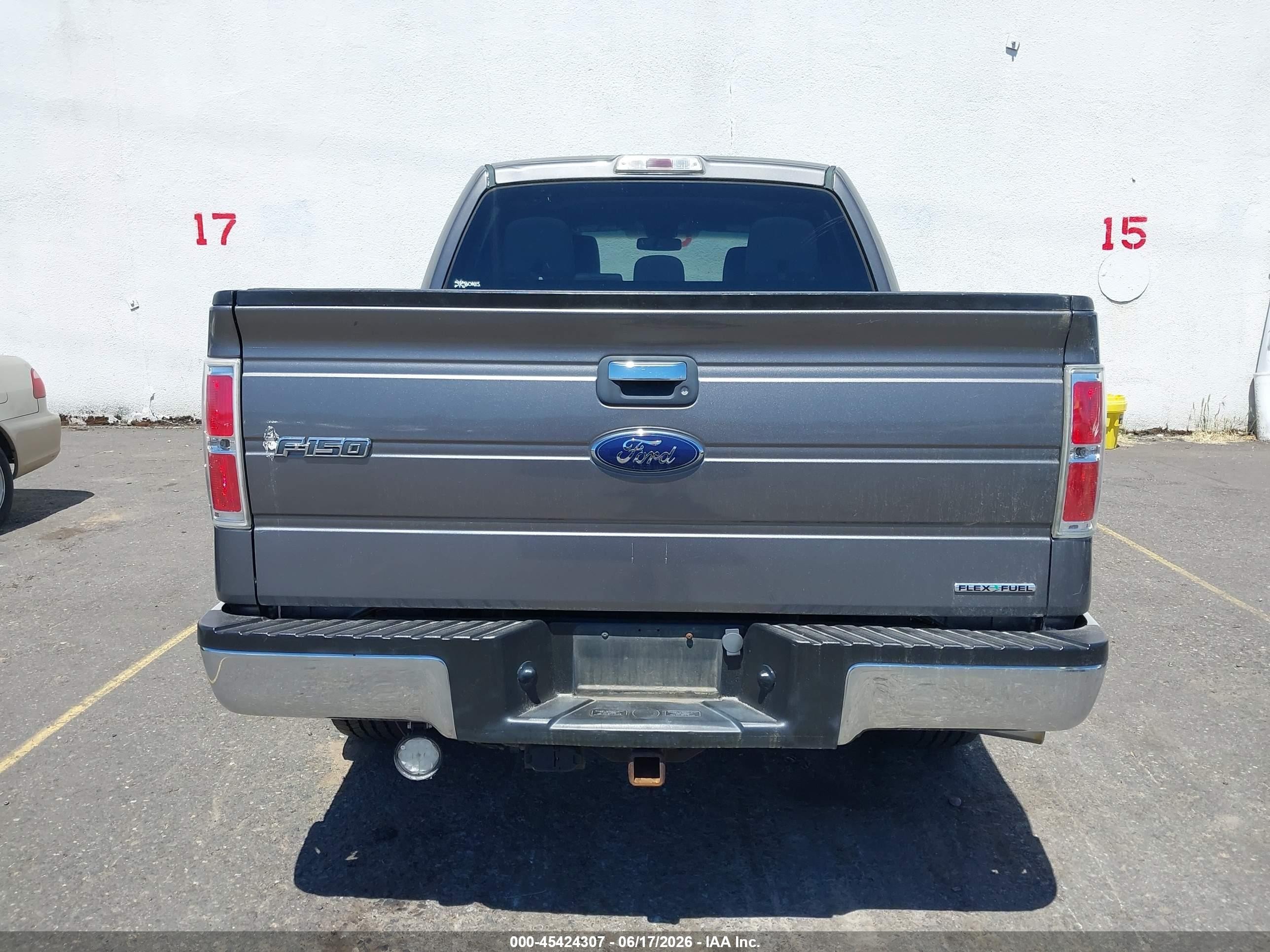 2013 Ford F-150 Fx2/king Ranch/lariat/platinum/xl/xlt Gray vin: 1FTFW1CF4DKG51477