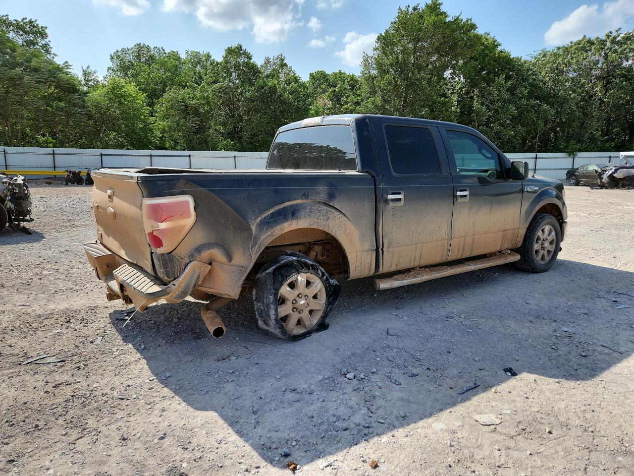 2014 Ford F150 Supercrew Black vin: 1FTFW1CF4EFA44053