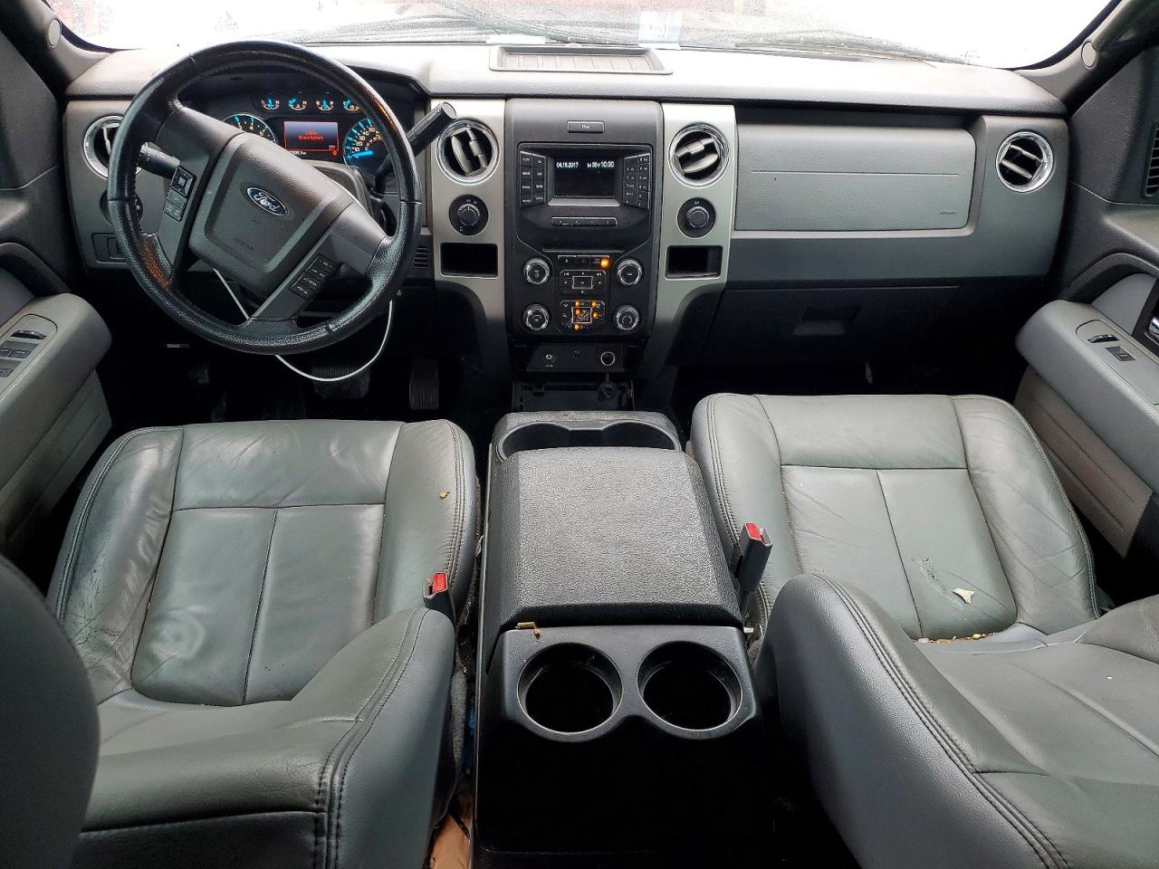 2014 Ford F150 Supercrew Black vin: 1FTFW1CF4EFA44053