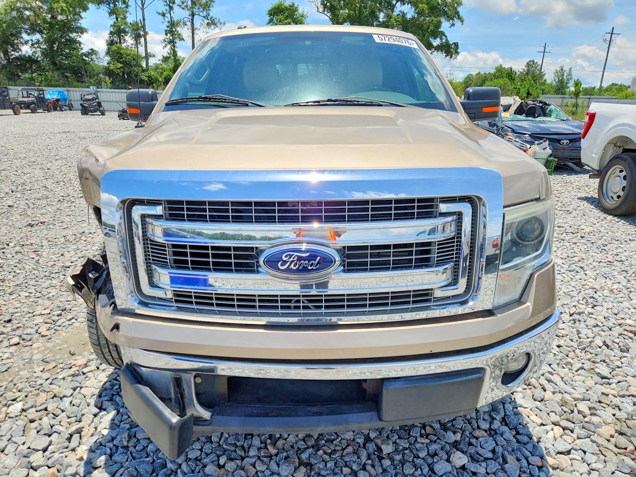 2014 Ford F150 Supercrew Gold vin: 1FTFW1CF4EFB25084