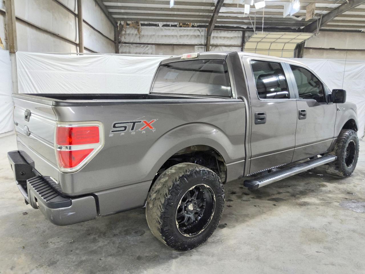 2014 Ford F150 Supercrew Gray vin: 1FTFW1CF4EKD42870