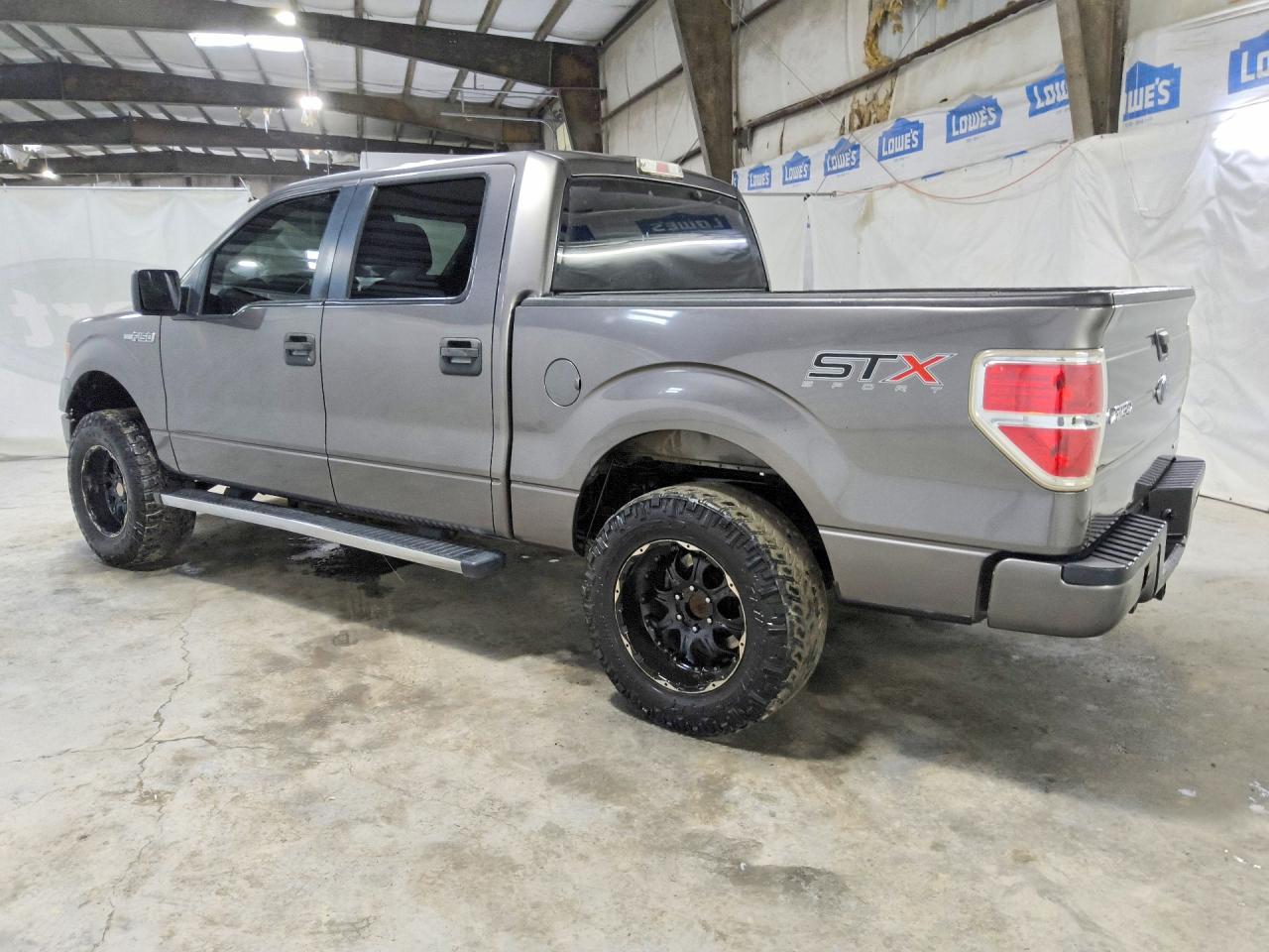 2014 Ford F150 Supercrew Gray vin: 1FTFW1CF4EKD42870