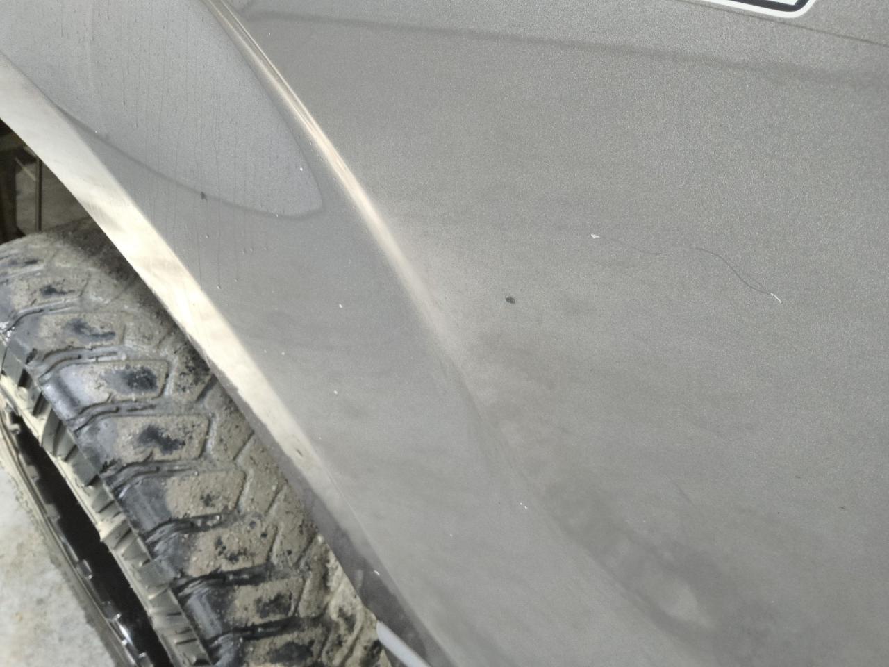 2014 Ford F150 Supercrew Gray vin: 1FTFW1CF4EKD42870 Damage: Left Bed Side, Multiple Scratches Heavy, 3