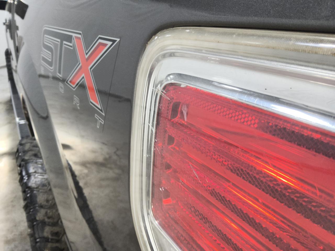 2014 Ford F150 Supercrew Gray vin: 1FTFW1CF4EKD42870 Damage: Left Tail Light, Cracked, Replacement Required