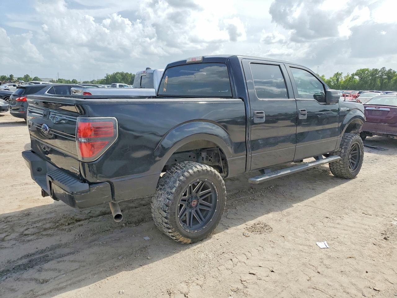 2014 Ford F150 Supercrew Black vin: 1FTFW1CF4EKE43228