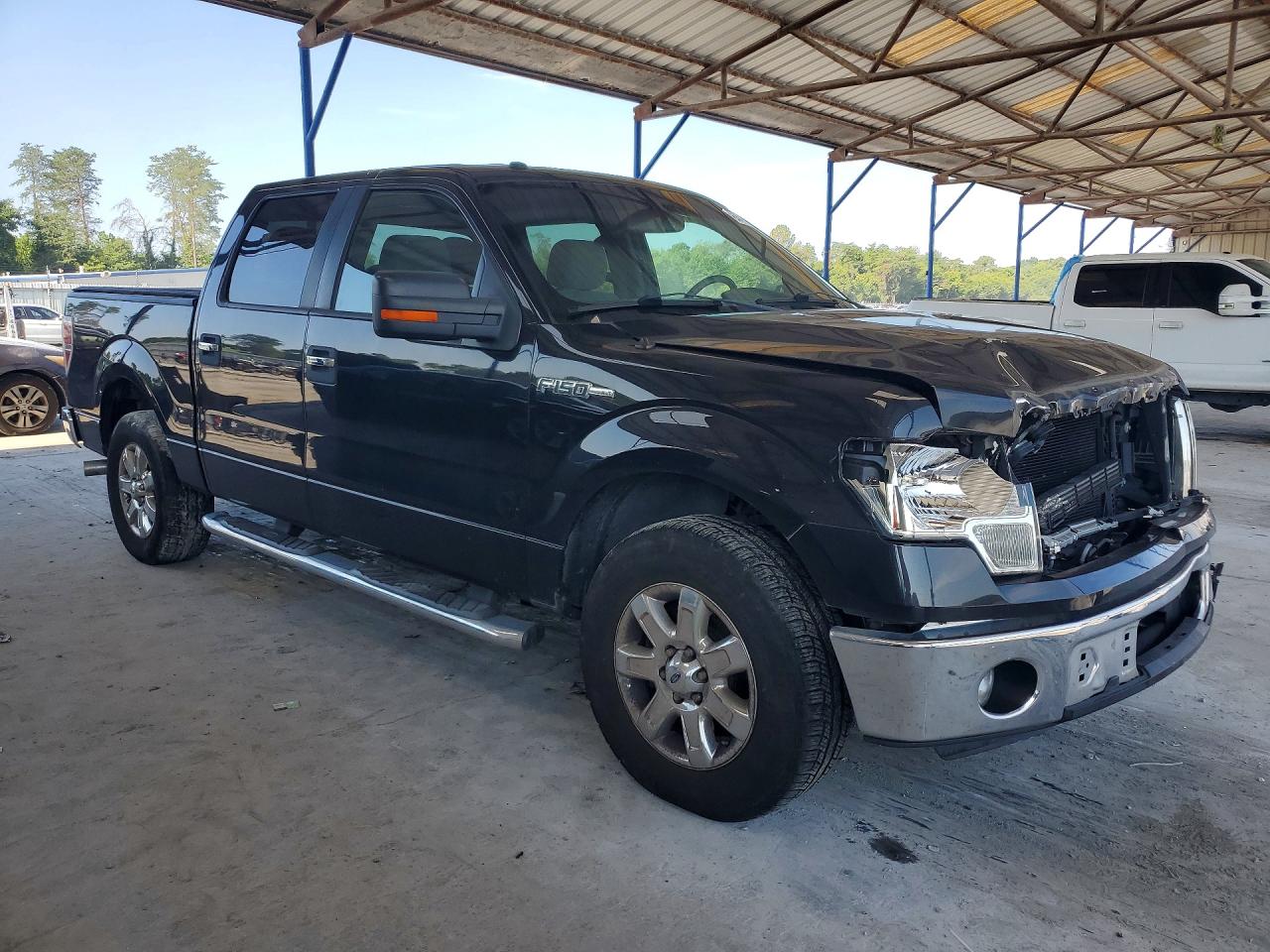 2014 Ford F150 Supercrew Черный vin: 1FTFW1CF4EKG50329