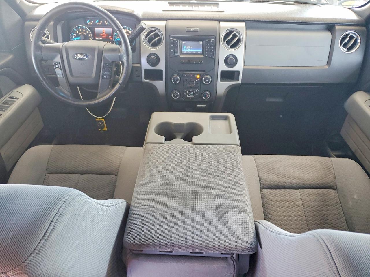 2014 Ford F150 Supercrew Черный vin: 1FTFW1CF4EKG50329