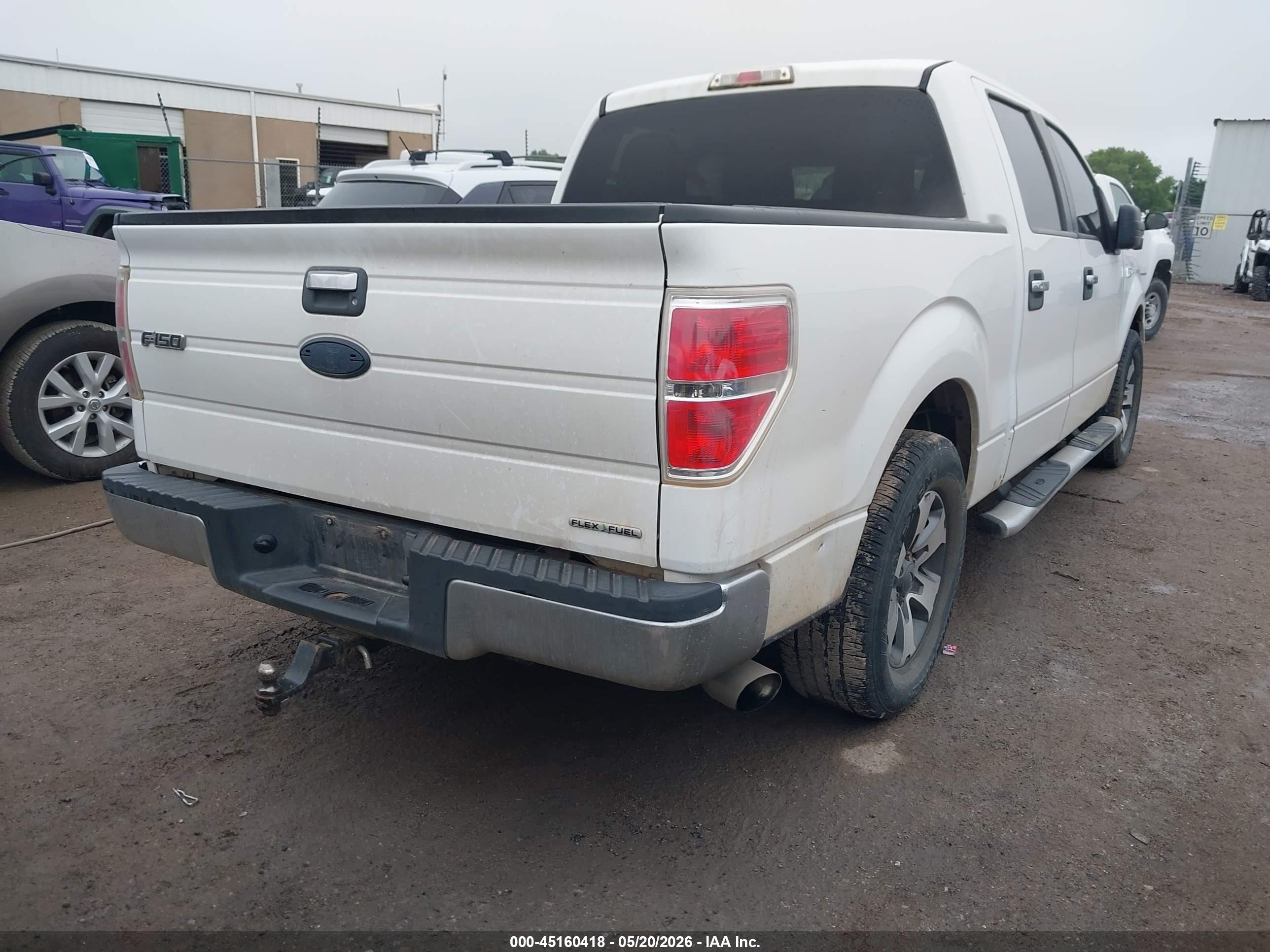 2011 Ford F-150 Xlt Белый vin: 1FTFW1CF5BFA86971