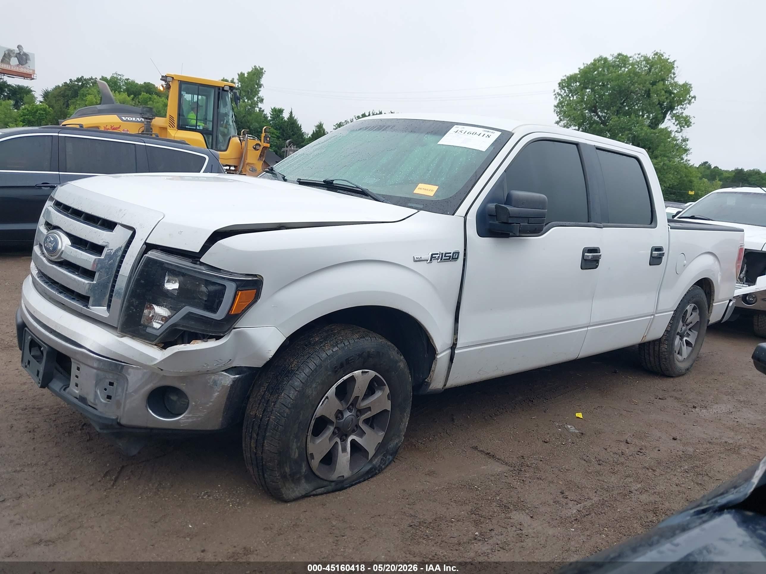 2011 Ford F-150 Xlt Белый vin: 1FTFW1CF5BFA86971