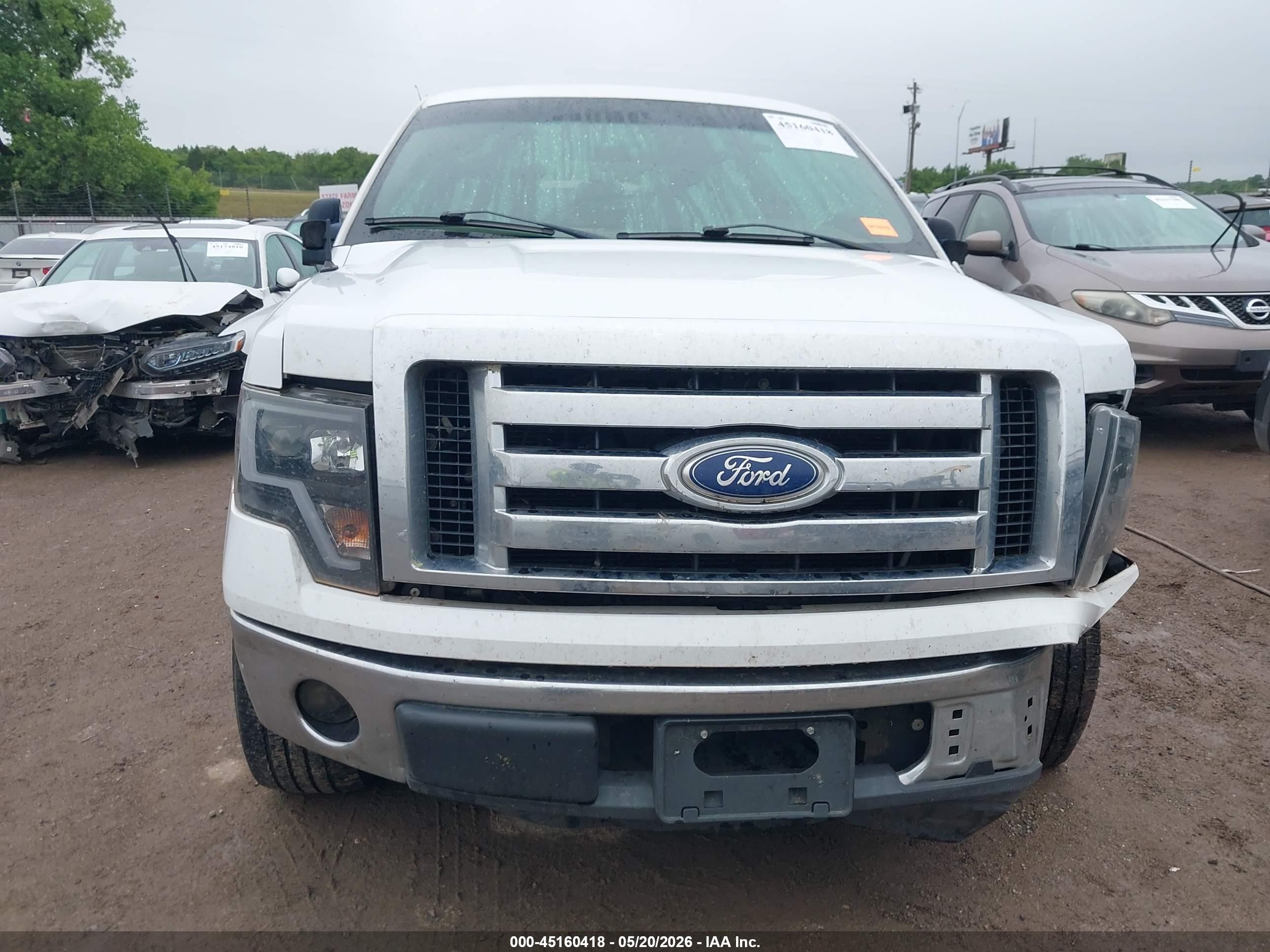 2011 Ford F-150 Xlt Белый vin: 1FTFW1CF5BFA86971