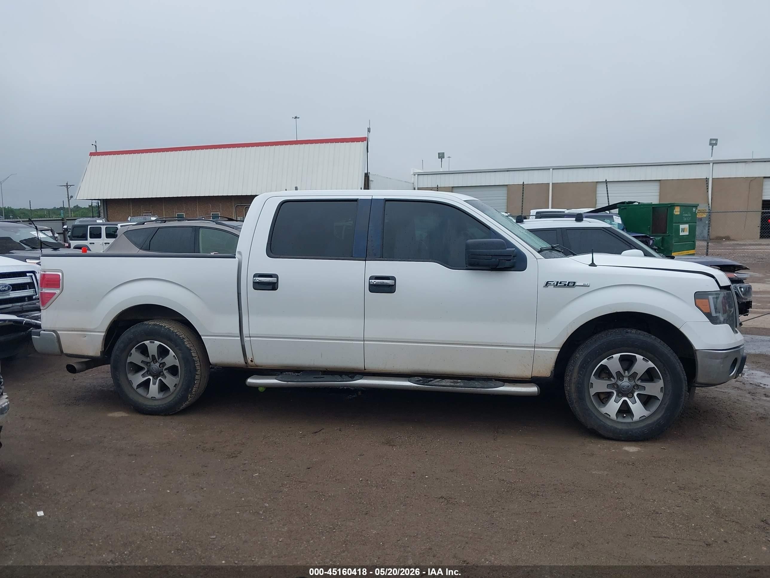 2011 Ford F-150 Xlt Белый vin: 1FTFW1CF5BFA86971