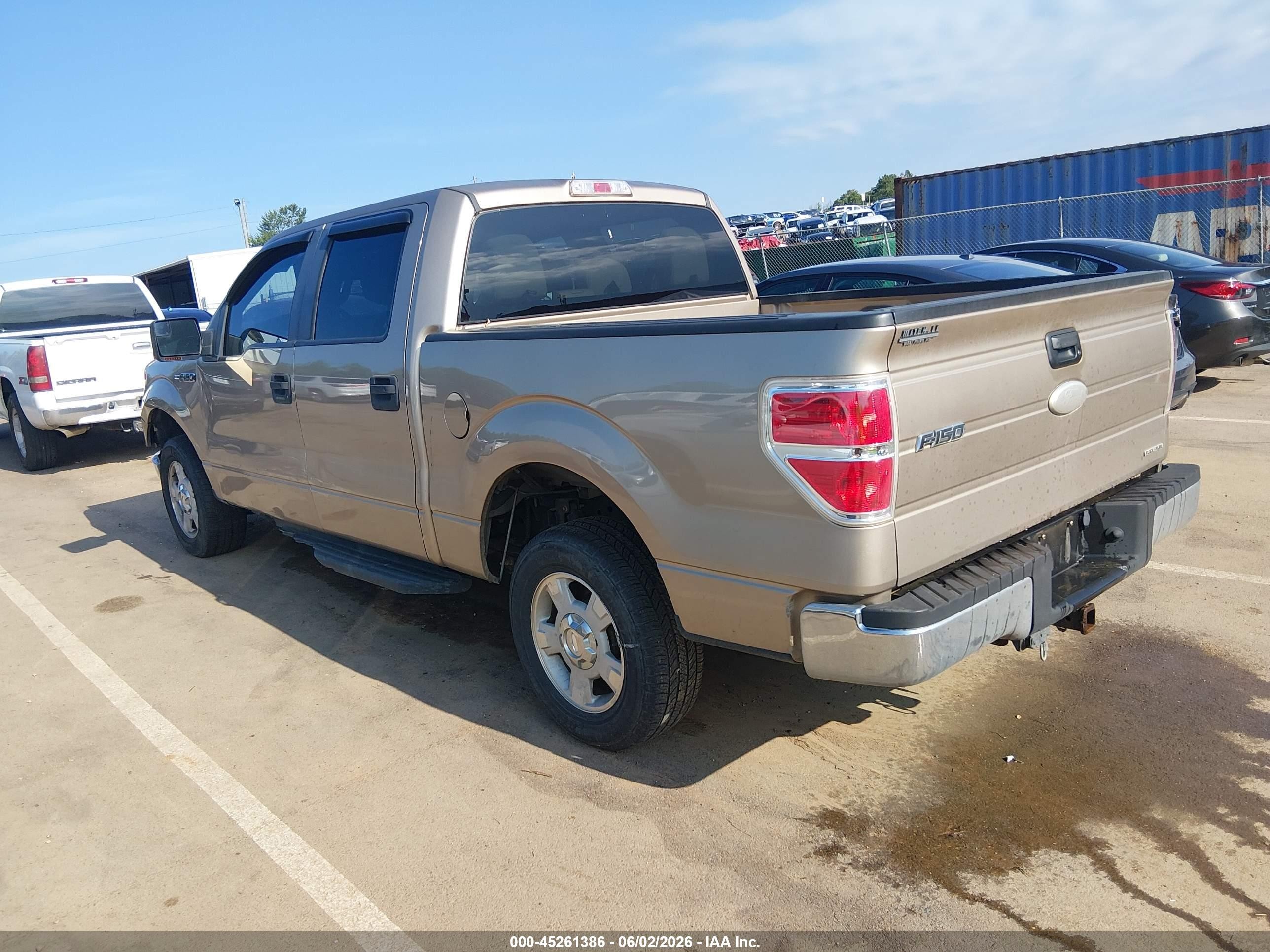 2011 Ford F-150 Xlt Tan vin: 1FTFW1CF5BFD35902