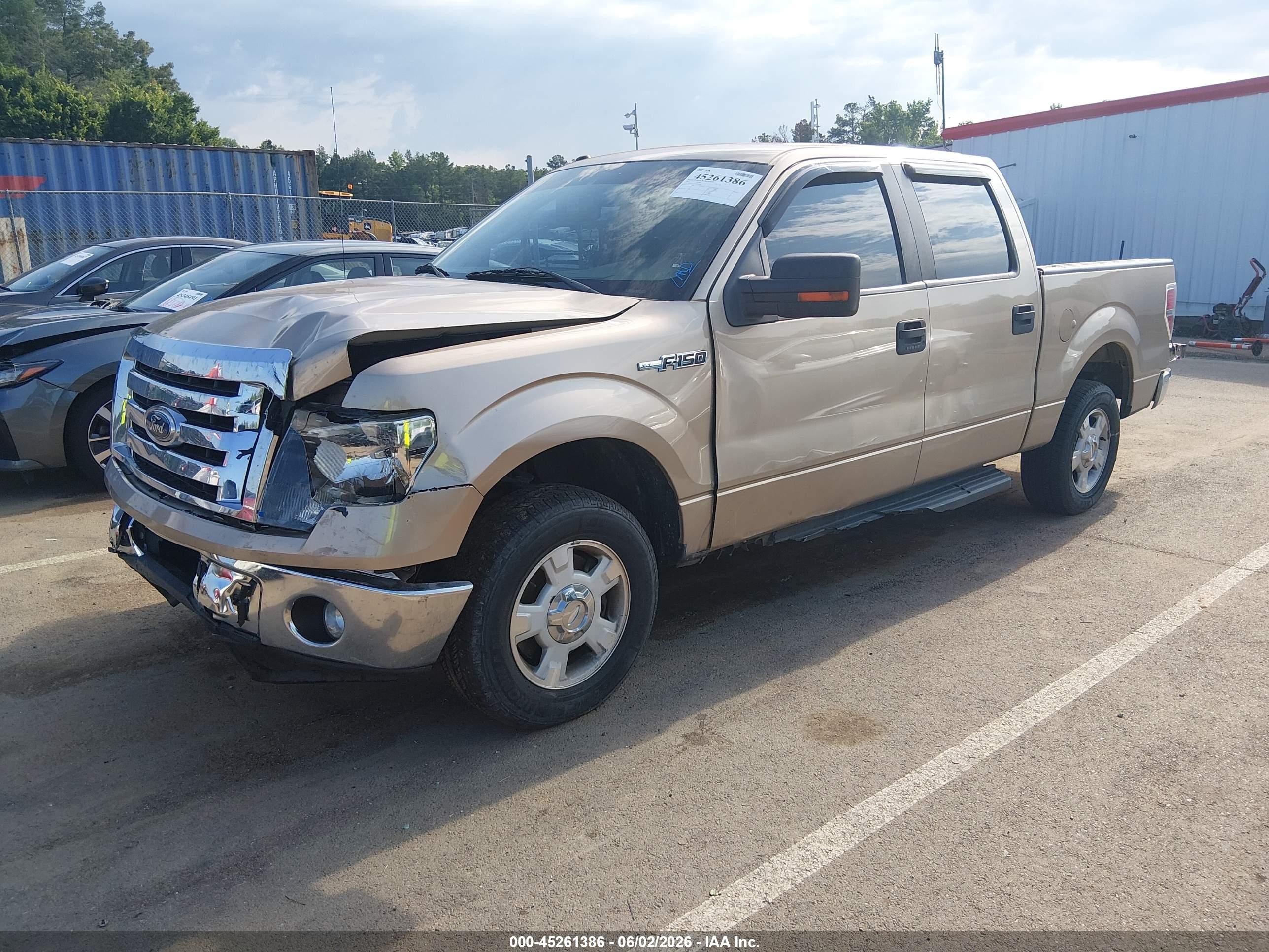 2011 Ford F-150 Xlt Tan vin: 1FTFW1CF5BFD35902
