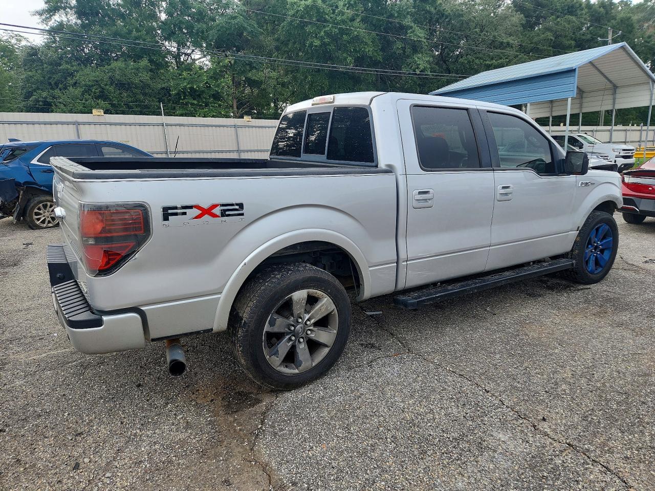 2011 Ford F150 Supercrew Silver vin: 1FTFW1CF5BKD40590