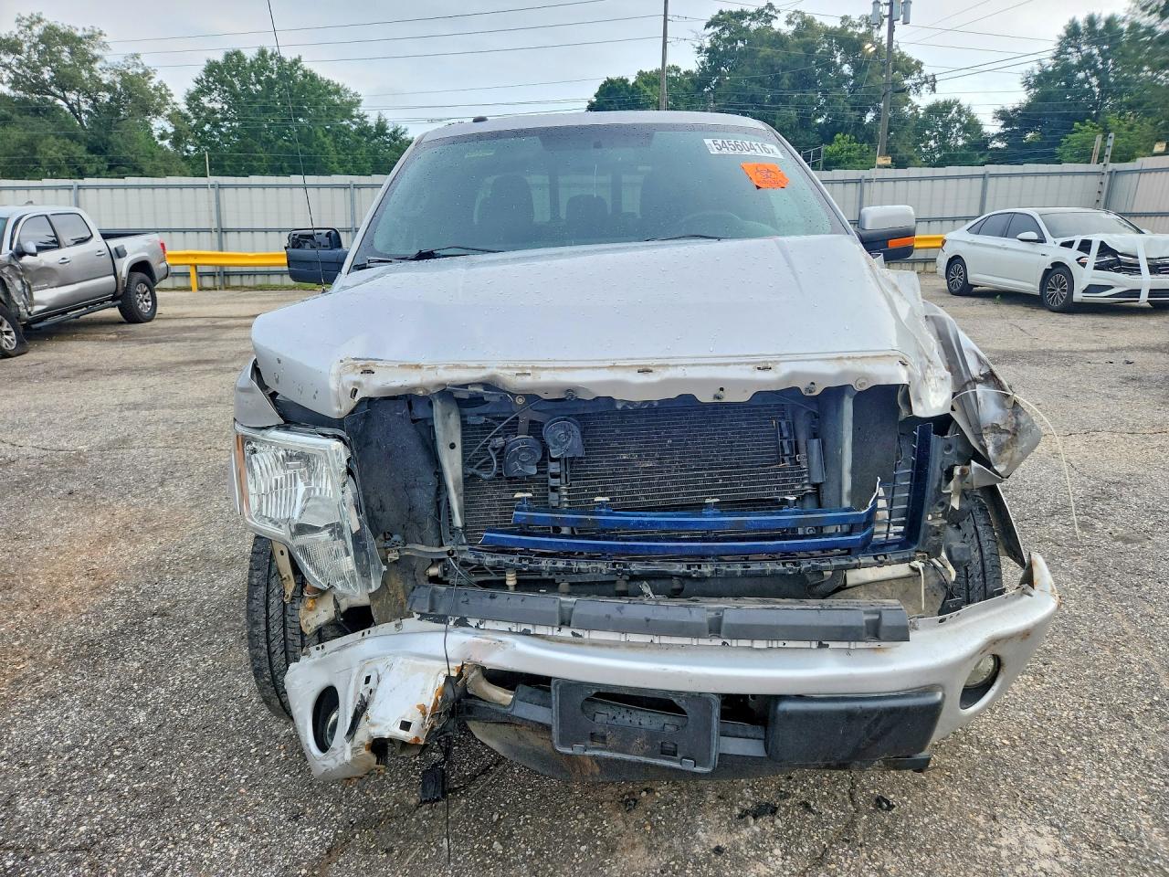 2011 Ford F150 Supercrew Silver vin: 1FTFW1CF5BKD40590
