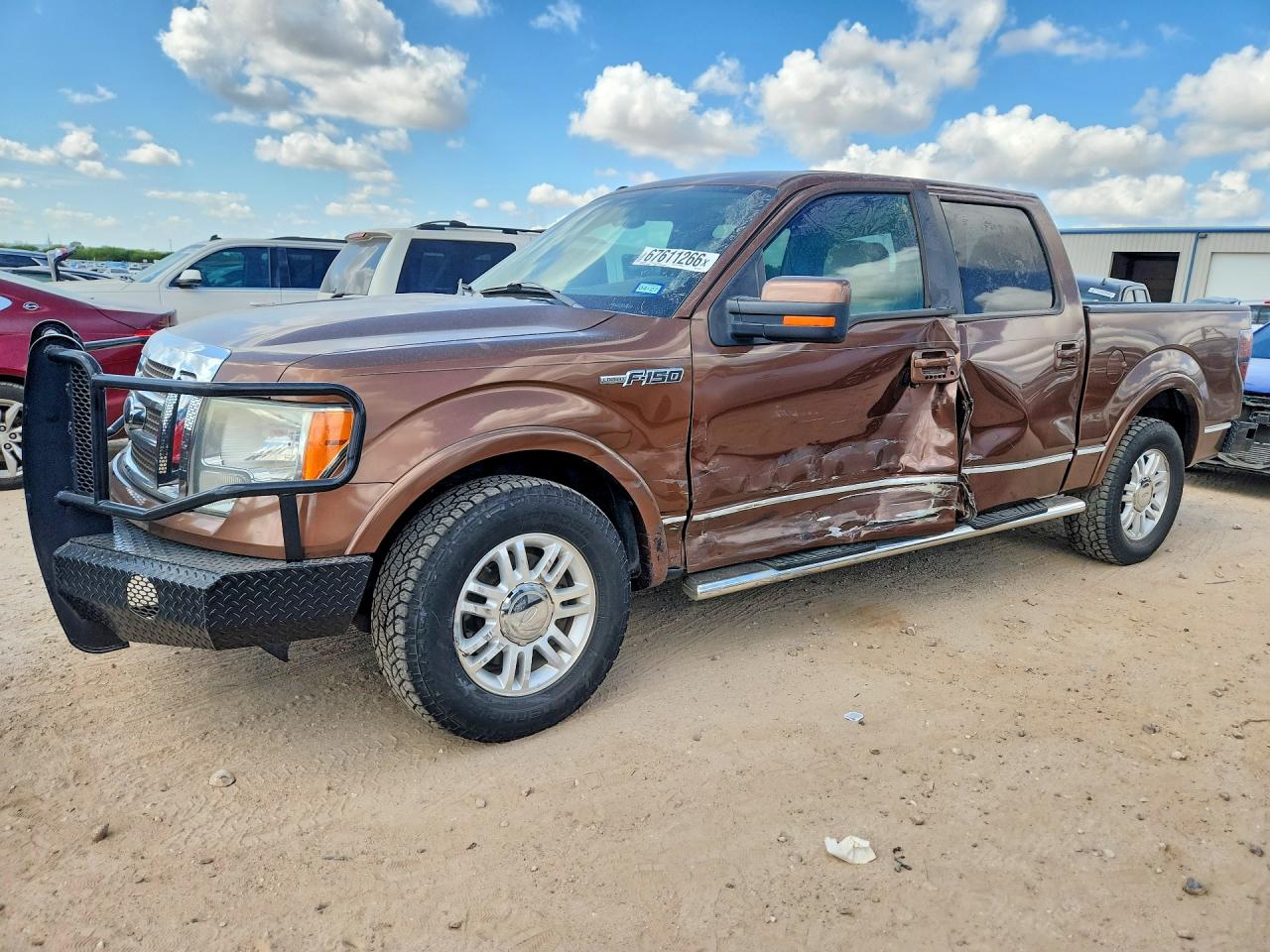 2012 Ford F150 Supercrew Brown vin: 1FTFW1CF5CFA70674