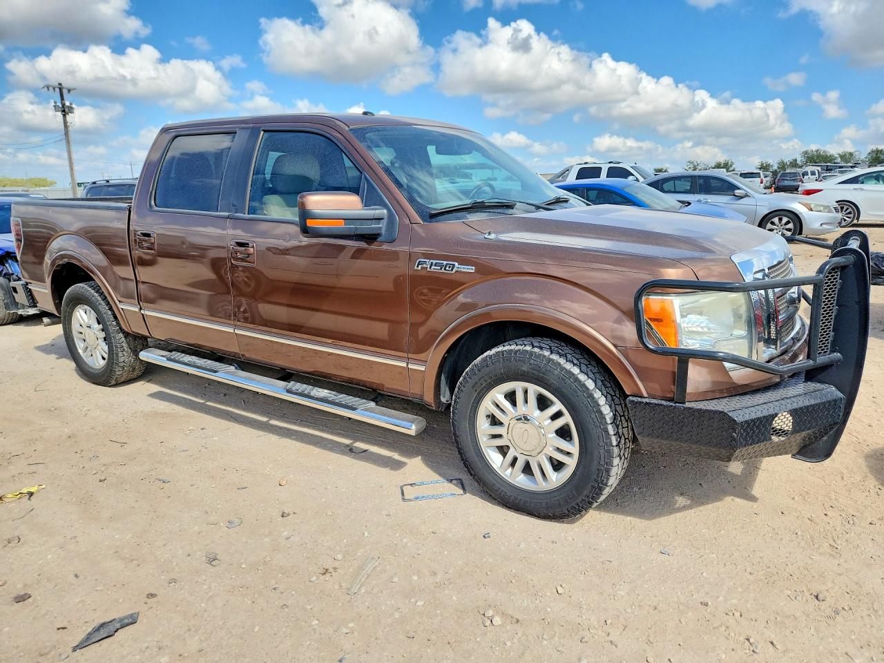 2012 Ford F150 Supercrew Brown vin: 1FTFW1CF5CFA70674
