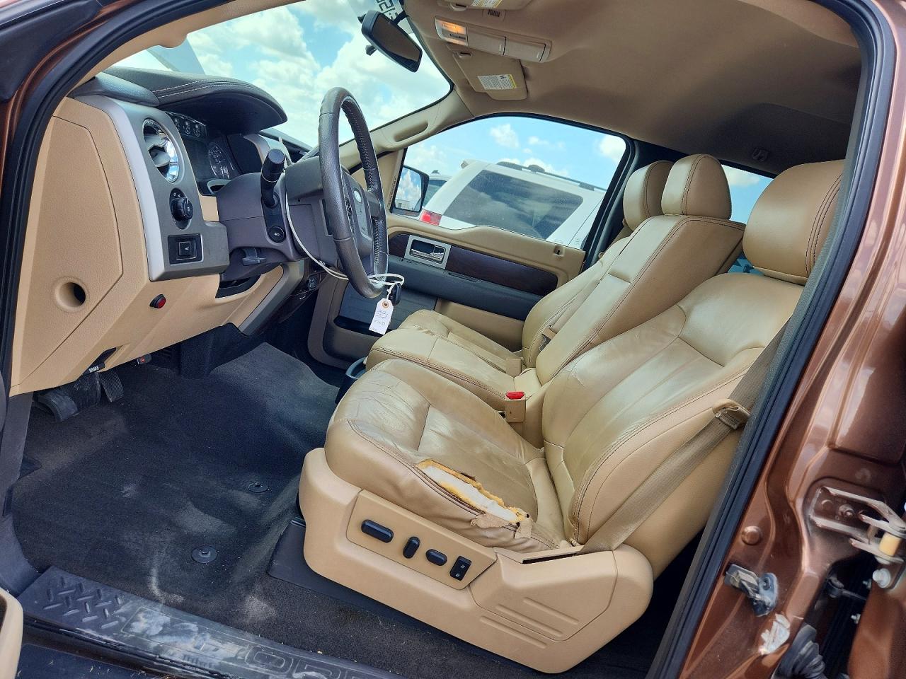 2012 Ford F150 Supercrew Brown vin: 1FTFW1CF5CFA70674