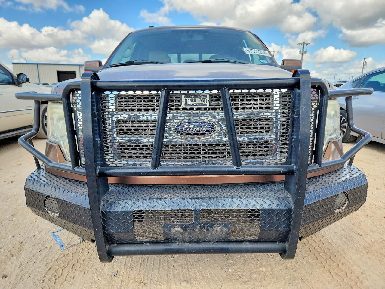 2012 Ford F150 Supercrew Brown vin: 1FTFW1CF5CFA70674