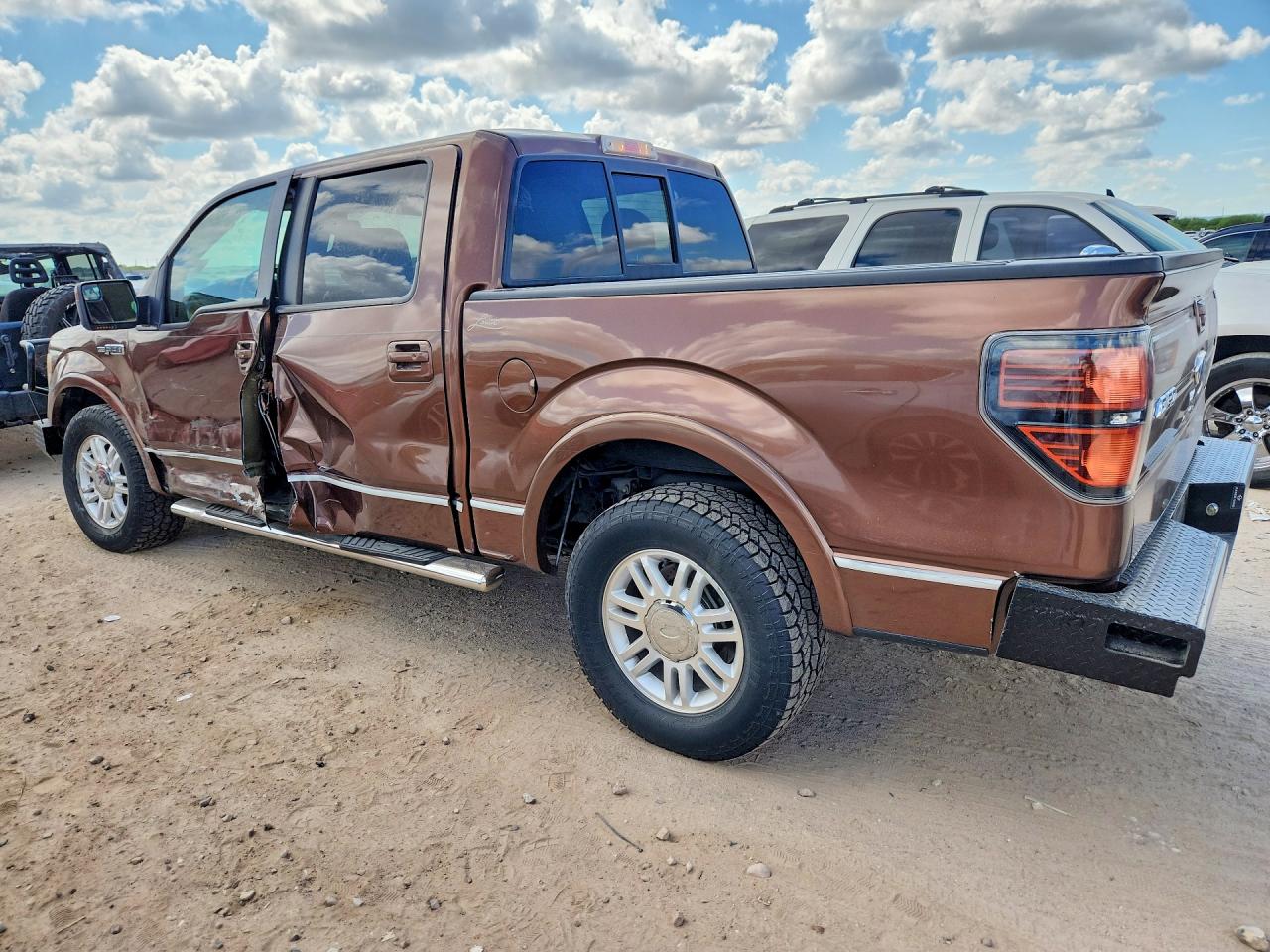 2012 Ford F150 Supercrew Brown vin: 1FTFW1CF5CFA70674