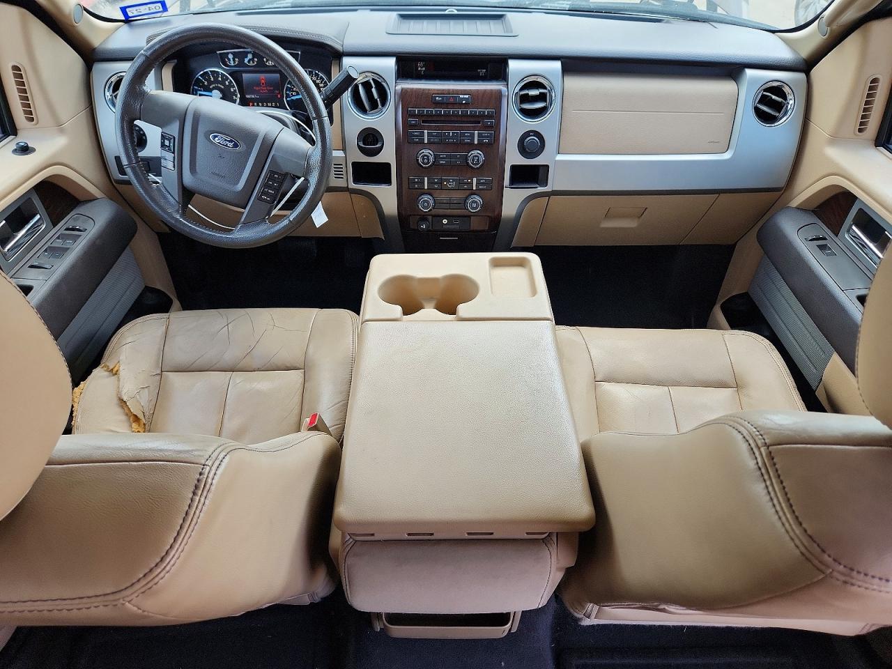 2012 Ford F150 Supercrew Brown vin: 1FTFW1CF5CFA70674